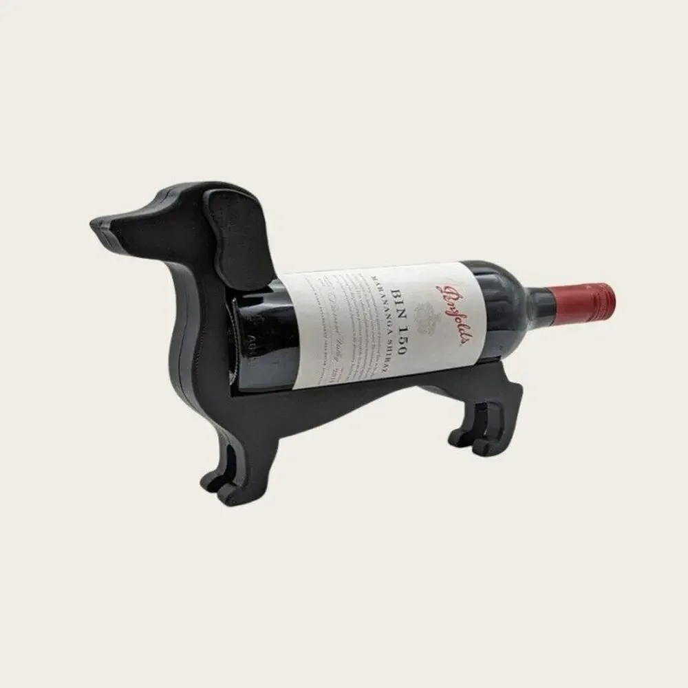 Dachshund Dog Wine Bottle Holder Wine Organizer Unique and Decorative Home Part